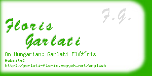 floris garlati business card